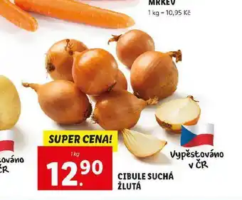 Lidl Cibule suchá žlutá nabídka