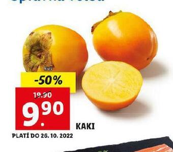 Lidl Kaki nabídka