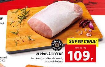 Lidl Vepřová pečeně bez kosti nabídka