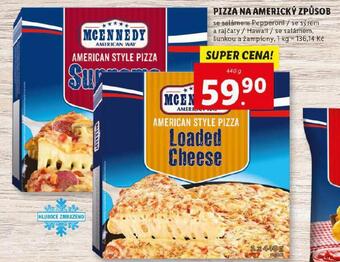 Lidl Pizza na americký způsob nabídka