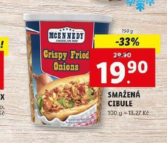 Lidl Smažená cibule nabídka