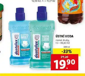 Ústní voda dentalux