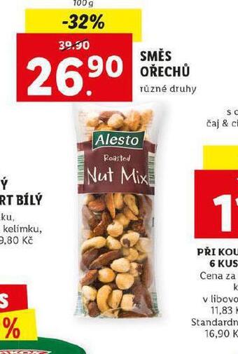 Lidl Směs ořechů nabídka