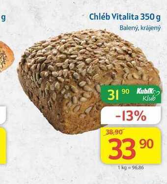 Kubík potraviny Chléb vitalita 350 g nabídka