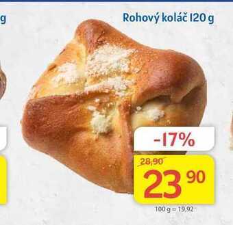 Kubík potraviny Rohový koláč 120 g nabídka