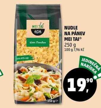 Penny Market Nudle na pánev mei tai, 250 g nabídka