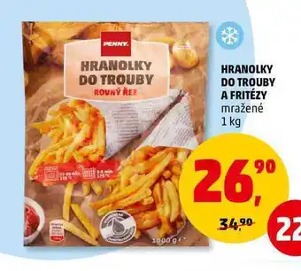 Penny Market Hranolky do trouby a fritézy, 1 kg nabídka