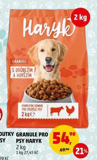 Penny Market Granule pro psy haryk, 2 kg nabídka