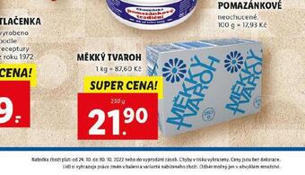 Lidl Měkký tvaroh nabídka