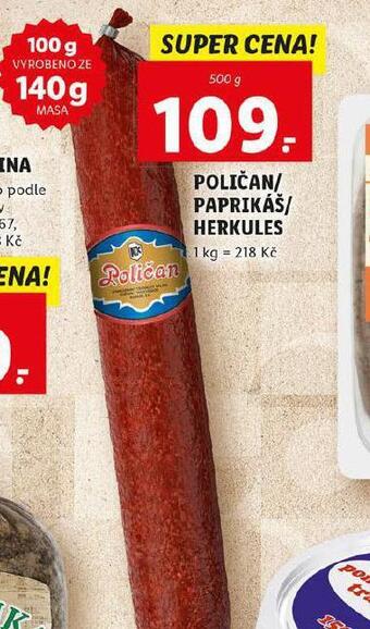 Lidl Poličan nabídka
