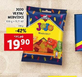 Lidl Jojo vexta / medvídci nabídka