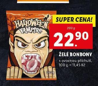Lidl Želé bonbony nabídka