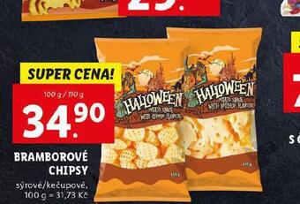 Lidl Bramborové chipsy nabídka