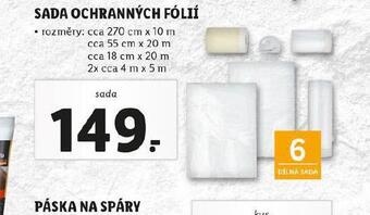 Lidl Sada ochranných fólií nabídka