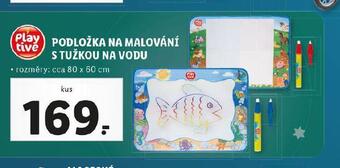 Lidl Podložka na malování s tužkou na vodu nabídka