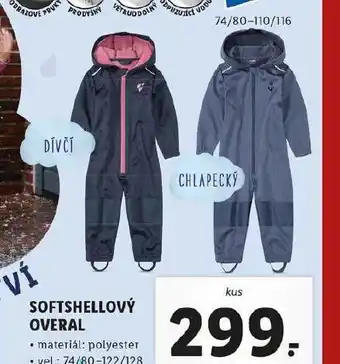 Lidl Softshellový overal nabídka