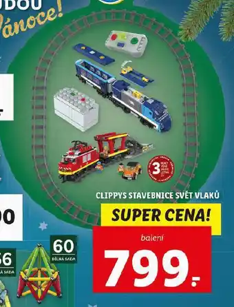 Clippys stavebnice svět vlaků