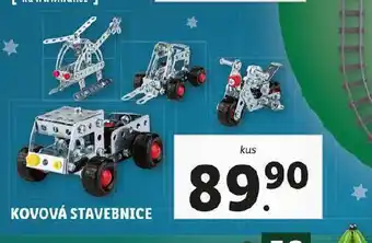 Lidl Kovová stavebnice nabídka
