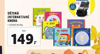 Lidl Dětská interaktivní kniha nabídka