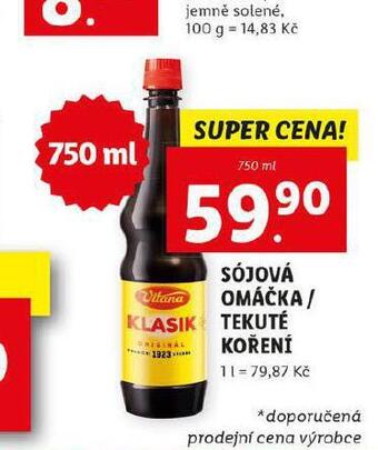 Lidl Sójová omáčka nabídka