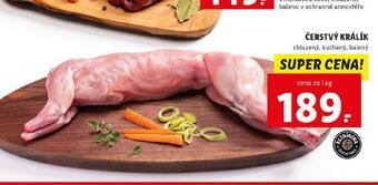 Lidl Čerstvý králík nabídka