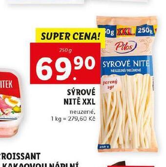 Lidl Sýrové nitě nabídka