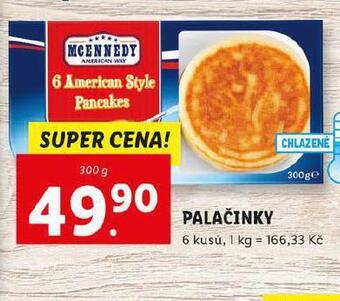 Lidl Palačinky nabídka