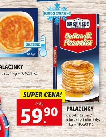 Lidl Palačinky nabídka