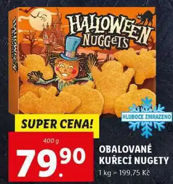 Obalované kuřecí nugety, 400 g