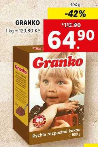 Lidl Granko, 500 g nabídka
