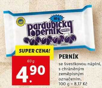 Lidl Perník, 60 g nabídka