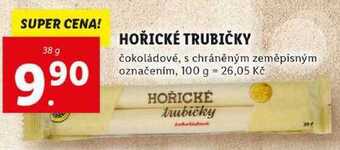 Lidl Hořické trubičky, 38 g nabídka