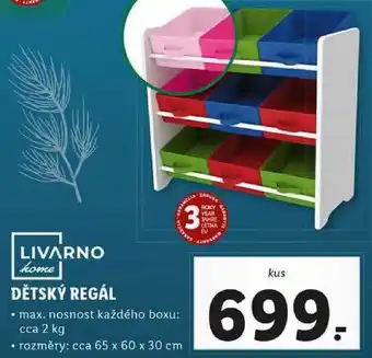 Lidl Dětský regál nabídka
