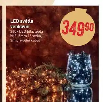 Billa Led světla venkovní nabídka