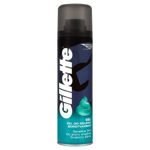 Billa Gillette sensitive skin gel na holení 200ml nabídka