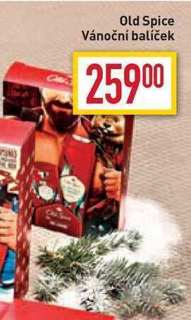 Billa Old spice vánoční balíček nabídka
