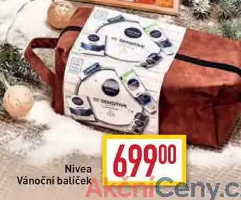 Billa Nivea vánoční balíček nabídka
