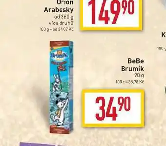 Billa Bebe brumík 90 g nabídka