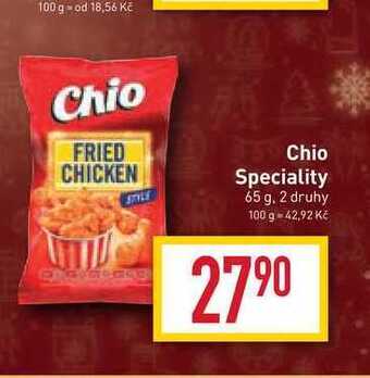 Billa Chio speciality 65 g nabídka