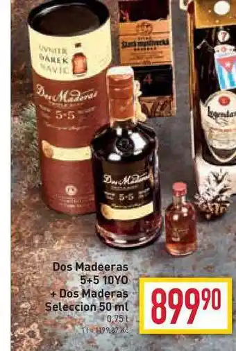 Billa Wnitr garek navic de maderas 5-5 du ma 5-5 dos madeeras 5+5 10yo + dos maderas seleccion 50 ml nabídka