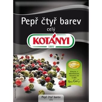 Kotányi pepř čtyřbarevný celý