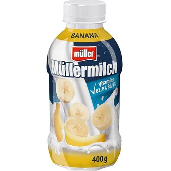 Müllermilch mléčný nápoj banán