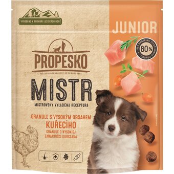 Rohlik.cz Propesko mistr junior granule s kuřecím masem pro psy nabídka