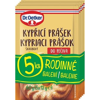Rohlik.cz Dr.oetker kypřicí prášek do pečiva 5x12g nabídka