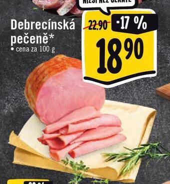 Jip Debrecínská pečeně nabídka