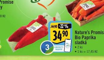 Jip Bio paprika nabídka