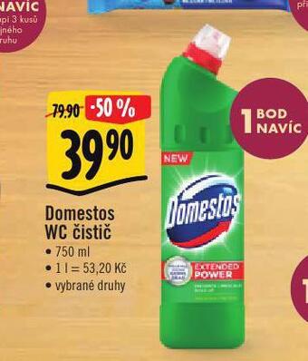Jip Domestos wc čistič nabídka