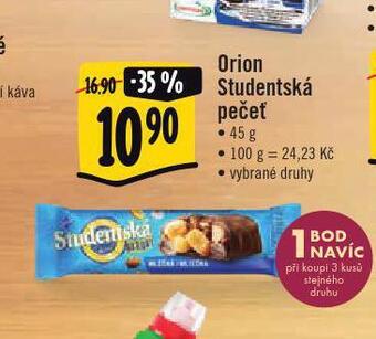 Jip Orion studentská pečeť nabídka