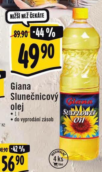 Jip Giana slunečnicový olej nabídka