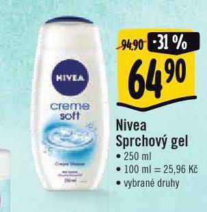 Jip Nivea sprchový gel nabídka
